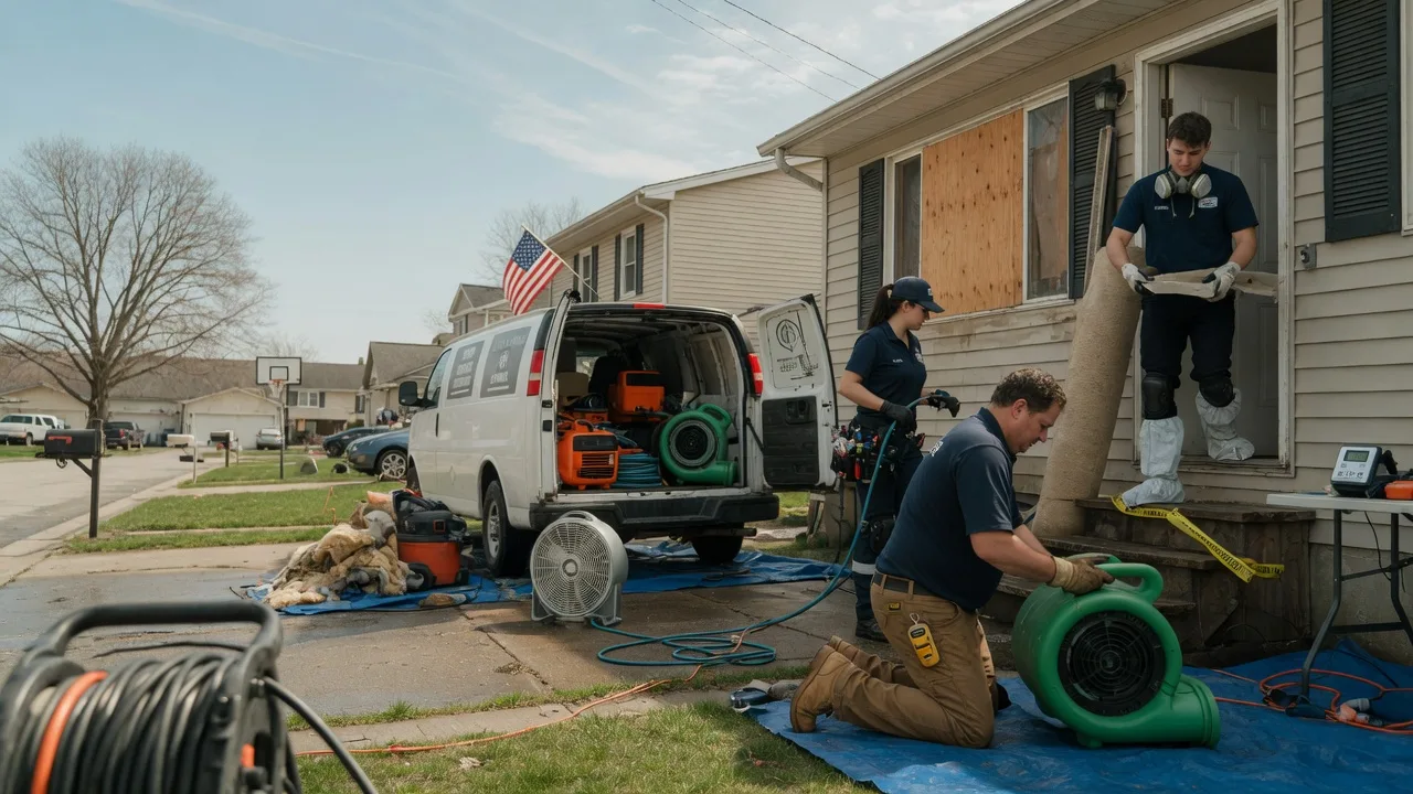 Water Damage Restoration in Tomball, TX near me